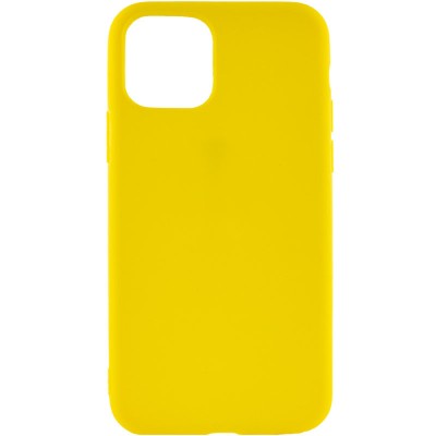 Силіконовий чохол Candy для Apple iPhone 14 Plus (6.7") Жовтий