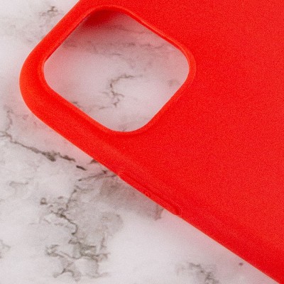 Силіконовий чохол Candy для Apple iPhone 14 Plus (6.7") Червоний