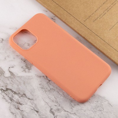 Силіконовий чохол Candy для Apple iPhone 14 Pro (6.1") Rose Gold