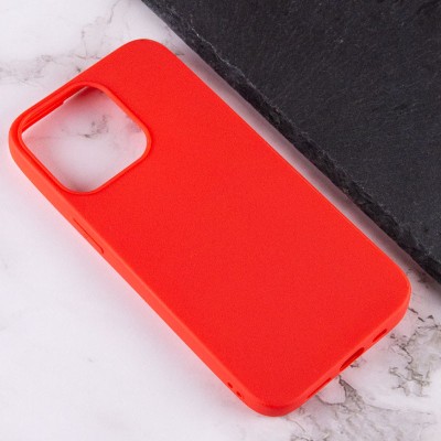 Силіконовий чохол Candy для Apple iPhone 14 Pro (6.1") Червоний