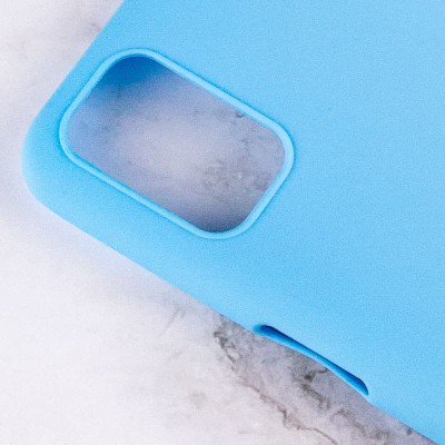 Силіконовий чохол Candy для Oppo A57s / A77s Блакитний