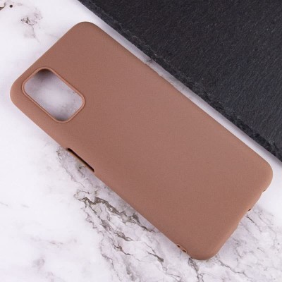 Силіконовий чохол Candy для Oppo A76 4G Коричневий