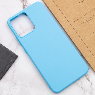 Силіконовий чохол Candy для Realme C30 Блакитний
