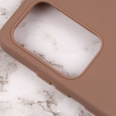 Силіконовий чохол Candy для Realme C33 Коричневий