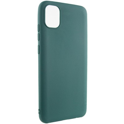 Силіконовий чохол Candy для Samsung Galaxy A04 Зелений / Forest green