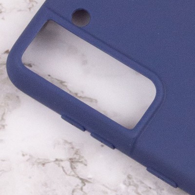 Силіконовий чохол Candy для Samsung Galaxy S21+ Синій