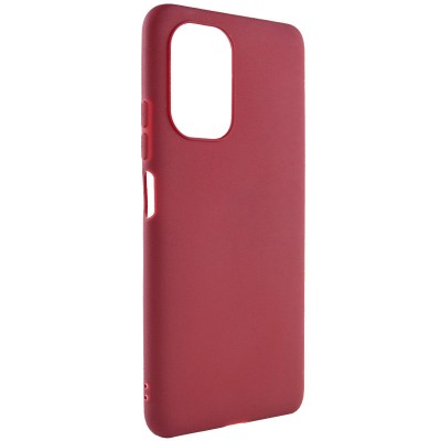 Силіконовий чохол Candy для Xiaomi Redmi K40 / K40 Pro / K40 Pro+ / Poco F3 / Mi 11i Бордовий