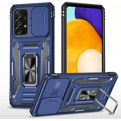 Ударостійкий чохол Camshield Army Ring для Samsung Galaxy A53 5G Синій / Navy