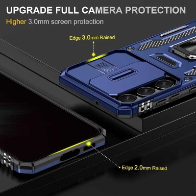 Ударостійкий чохол Camshield Army Ring для Samsung Galaxy S24 Синій / Navy Ударостійкий чохол Camshield Army Ring для Samsung Galaxy S24 Синій / Navy