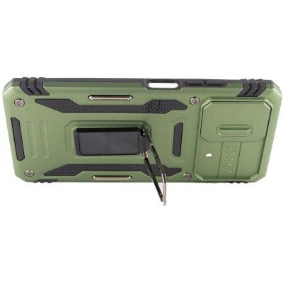 Ударостійкий чохол Camshield Army Ring для Xiaomi Poco F5 / Note 12 Turbo Оливковий / Army Green Ударостійкий чохол Camshield Army Ring для Xiaomi Poco F5 / Note 12 Turbo Оливковий / Army Green