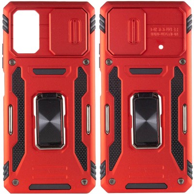 Ударостійкий чохол Camshield Army Ring для Xiaomi Poco F5 / Note 12 Turbo Червоний / Red Ударостійкий чохол Camshield Army Ring для Xiaomi Poco F5 / Note 12 Turbo Червоний / Red