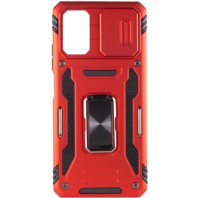 Ударостійкий чохол Camshield Army Ring для Xiaomi Poco F5 / Note 12 Turbo Червоний / Red Ударостійкий чохол Camshield Army Ring для Xiaomi Poco F5 / Note 12 Turbo Червоний / Red