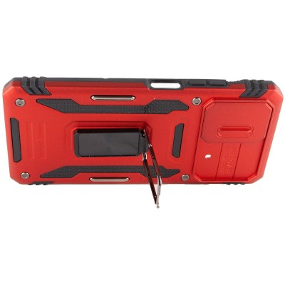 Ударостійкий чохол Camshield Army Ring для Xiaomi Poco F5 / Note 12 Turbo Червоний / Red Ударостійкий чохол Camshield Army Ring для Xiaomi Poco F5 / Note 12 Turbo Червоний / Red