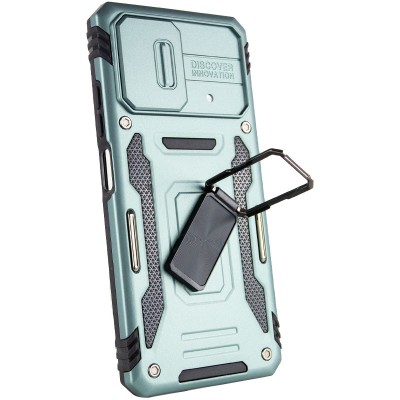 Ударостійкий чохол Camshield Army Ring для Xiaomi Poco X5 5G / Note 12 5G Зелений / Light Green