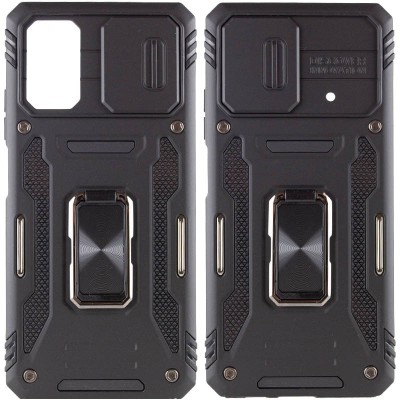 Ударостійкий чохол Camshield Army Ring для Xiaomi Poco X5 5G / Note 12 5G Чорний / Black