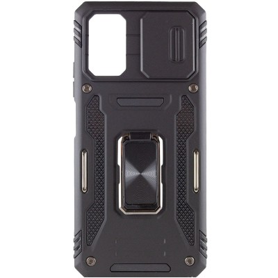 Ударостійкий чохол Camshield Army Ring для Xiaomi Poco X5 5G / Note 12 5G Чорний / Black