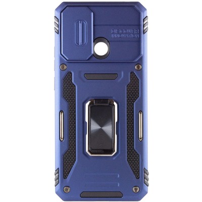 Ударостійкий чохол Camshield Army Ring для Xiaomi Redmi 10C Синій / Navy