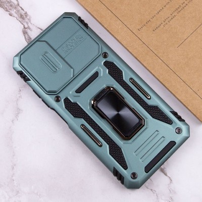 Ударостійкий чохол Camshield Army Ring для Xiaomi Redmi 9A Зелений / Light Green