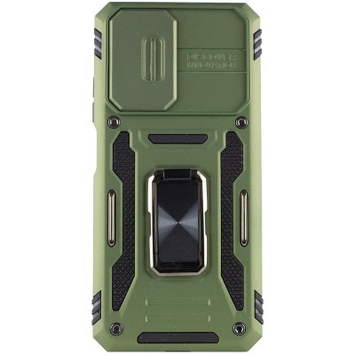 Ударостійкий чохол Camshield Army Ring для Xiaomi Redmi 9A Оливковий / Army Green