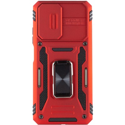Ударостійкий чохол Camshield Army Ring для Xiaomi Redmi 9A Червоний / Red