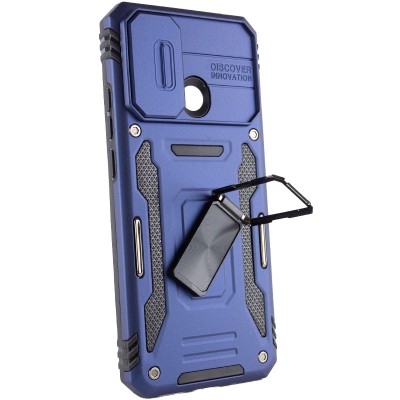 Ударостійкий чохол Camshield Army Ring для Xiaomi Redmi 9C / 10A Синій / Navy