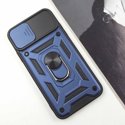 Ударостійкий чохол Camshield Serge Ring для Apple iPhone 11 Pro Max (6.5") Синій