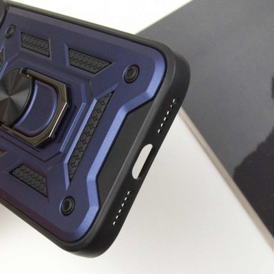 Ударостійкий чохол Camshield Serge Ring для Apple iPhone 11 Pro Max (6.5") Синій
