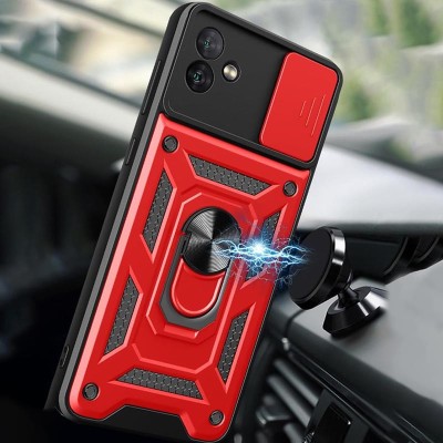 Ударостійкий чохол Camshield Serge Ring для Samsung Galaxy A05 Червоний Ударостійкий чохол Camshield Serge Ring для Samsung Galaxy A05 Червоний