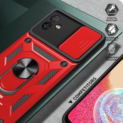 Ударостійкий чохол Camshield Serge Ring для Samsung Galaxy A05 Червоний Ударостійкий чохол Camshield Serge Ring для Samsung Galaxy A05 Червоний
