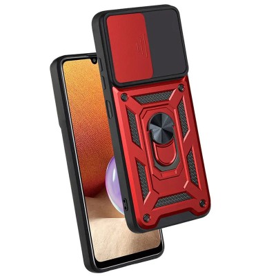 Ударостійкий чохол Camshield Serge Ring для Samsung Galaxy A13 4G Червоний