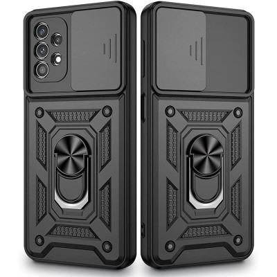 Ударостійкий чохол Camshield Serge Ring для Samsung Galaxy A73 5G Чорний Ударостійкий чохол Camshield Serge Ring для Samsung Galaxy A73 5G Чорний