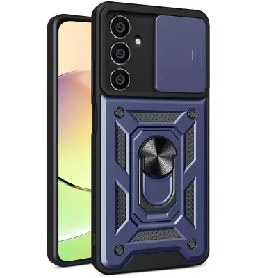 Ударостійкий чохол Camshield Serge Ring для Samsung Galaxy M34 5G Синій
