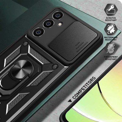 Ударостійкий чохол Camshield Serge Ring для Samsung Galaxy M34 5G Чорний