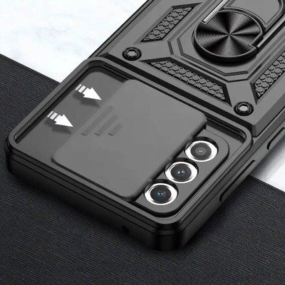Ударостійкий чохол Camshield Serge Ring для Samsung Galaxy S20 FE Чорний