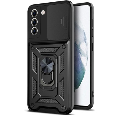 Ударостійкий чохол Camshield Serge Ring для Samsung Galaxy S21 Чорний Ударостійкий чохол Camshield Serge Ring для Samsung Galaxy S21 Чорний