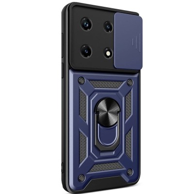Ударостійкий чохол Camshield Serge Ring для Xiaomi 13 Синій