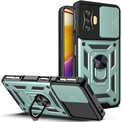 Ударостійкий чохол Camshield Serge Ring для Xiaomi Poco F4 GT Зелений