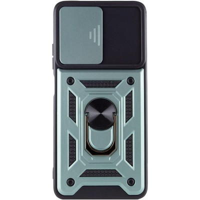 Ударостійкий чохол Camshield Serge Ring для Xiaomi Poco M4 Pro 4G Зелений Ударостійкий чохол Camshield Serge Ring для Xiaomi Poco M4 Pro 4G Зелений