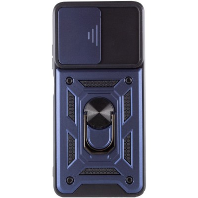 Ударостійкий чохол Camshield Serge Ring для Xiaomi Poco M4 Pro 4G Синій