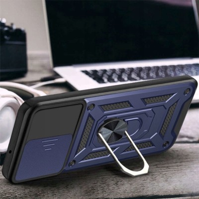 Ударостійкий чохол Camshield Serge Ring для Xiaomi Poco X4 GT Синій