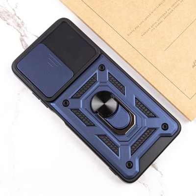 Ударостійкий чохол Camshield Serge Ring для Xiaomi Poco X4 GT Синій