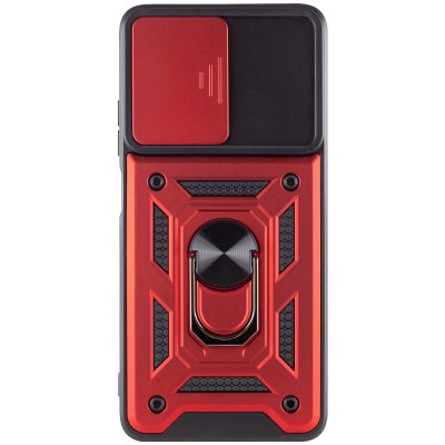 Ударостійкий чохол Camshield Serge Ring для Xiaomi Poco X4 GT Червоний Ударостійкий чохол Camshield Serge Ring для Xiaomi Poco X4 GT Червоний