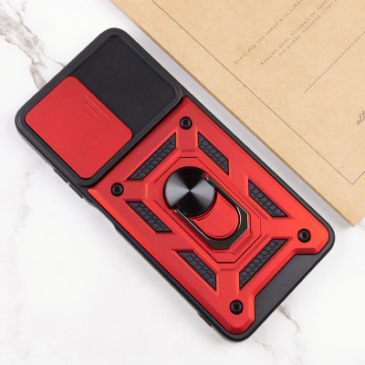 Ударостійкий чохол Camshield Serge Ring для Xiaomi Poco X4 GT Червоний Ударостійкий чохол Camshield Serge Ring для Xiaomi Poco X4 GT Червоний