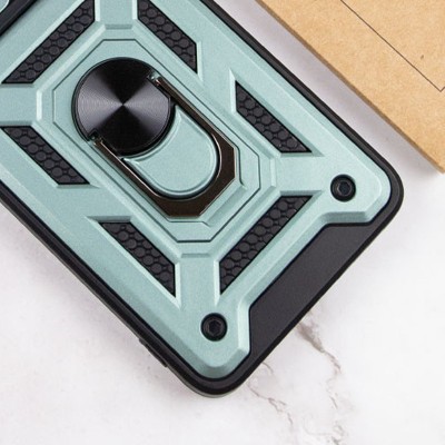 Ударостійкий чохол Camshield Serge Ring для Xiaomi Redmi 13 4G / Poco M6 4G Зелений