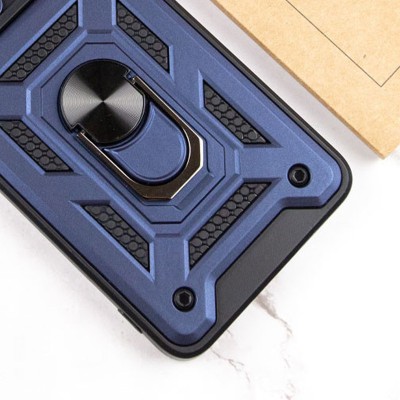 Ударостійкий чохол Camshield Serge Ring для Xiaomi Redmi 13 4G / Poco M6 4G Синій