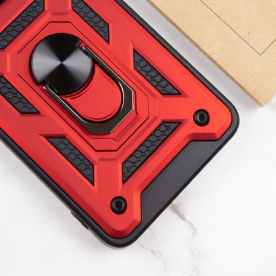 Ударостійкий чохол Camshield Serge Ring для Xiaomi Redmi 13 4G / Poco M6 4G Червоний Ударостійкий чохол Camshield Serge Ring для Xiaomi Redmi 13 4G / Poco M6 4G Червоний