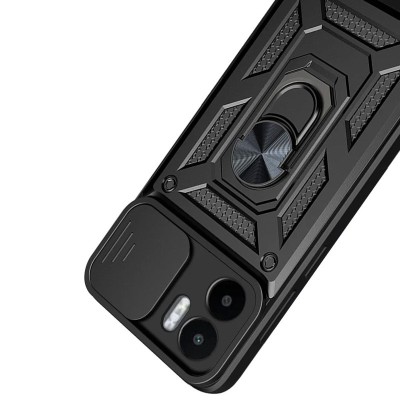 Ударостійкий чохол Camshield Serge Ring для Xiaomi Redmi A1 / A2 Чорний