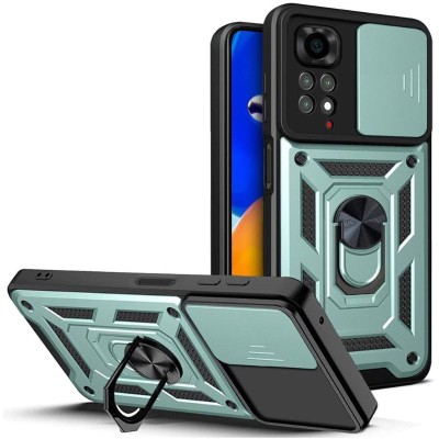 Ударостійкий чохол Camshield Serge Ring для Xiaomi Redmi Note 11 (Global) / Note 11S Зелений Ударостійкий чохол Camshield Serge Ring для Xiaomi Redmi Note 11 (Global) / Note 11S Зелений
