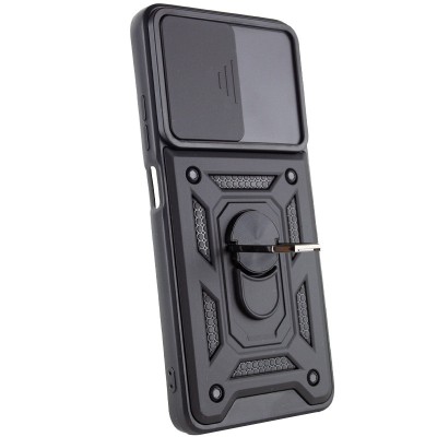 Ударостійкий чохол Camshield Serge Ring для Xiaomi Redmi Note 12 4G Чорний Ударостійкий чохол Camshield Serge Ring для Xiaomi Redmi Note 12 4G Чорний
