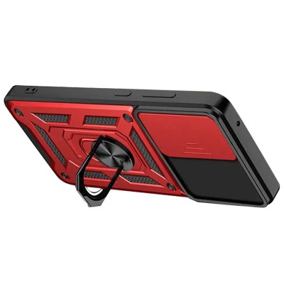Ударостійкий чохол Camshield Serge Ring для Xiaomi Redmi Note 12S Червоний